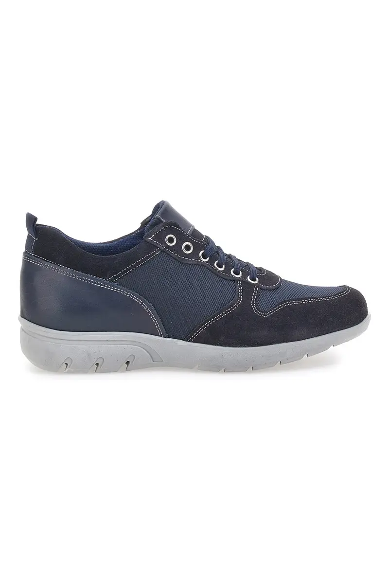 Stringate Navy con Tomaia in Pelle e Mesh JERPOINT 99