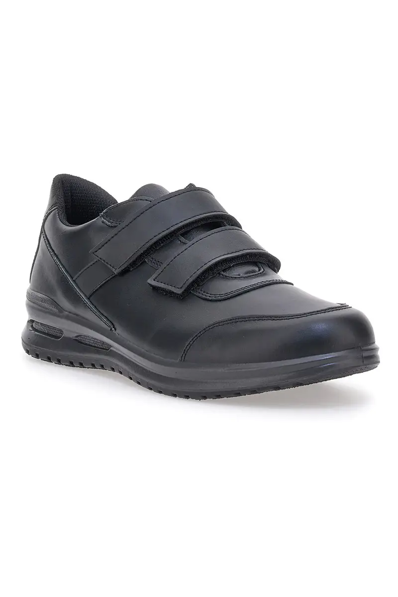 Stringate nere con strappi in velcro Made in Italy MARCO BRANDI 308 miniatura 2