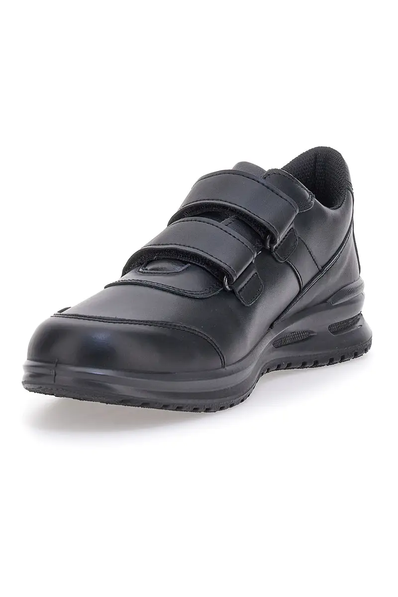 Stringate nere con strappi in velcro Made in Italy MARCO BRANDI 308 miniatura 3