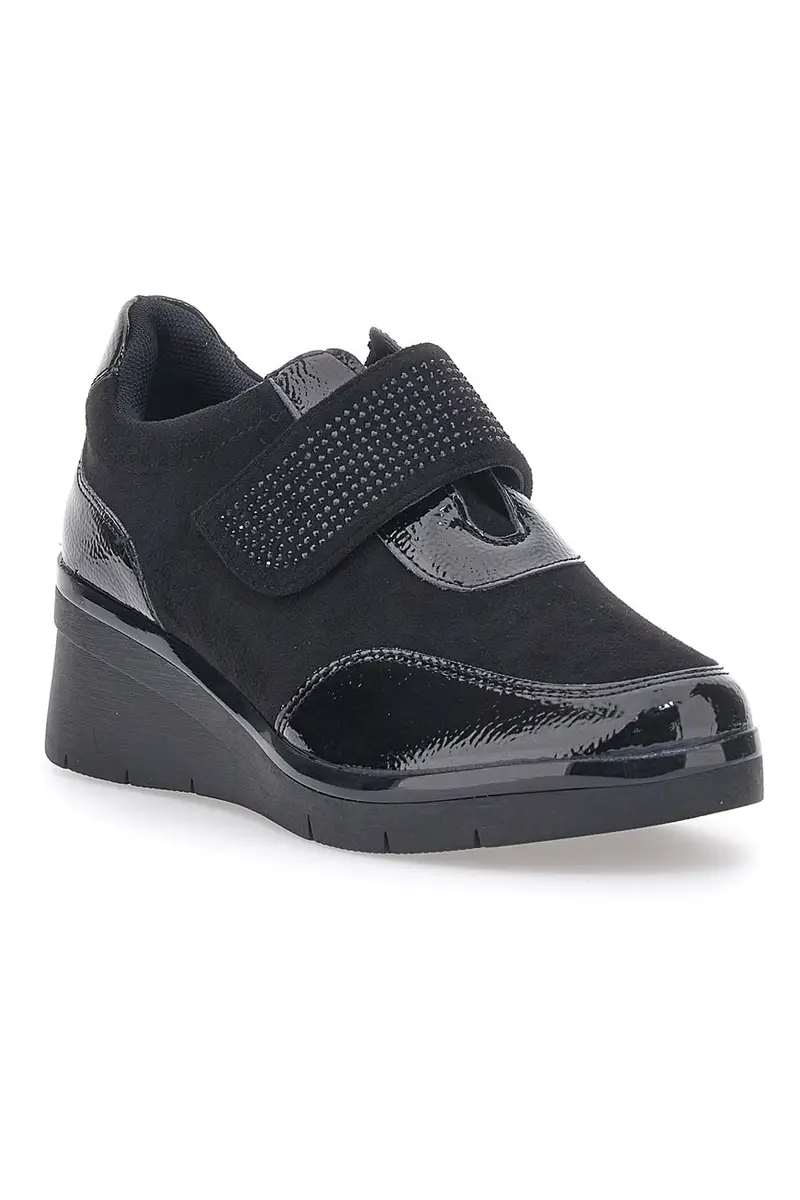 Stringate Nere Senza Lacci Dulcinea 23225 miniatura 2