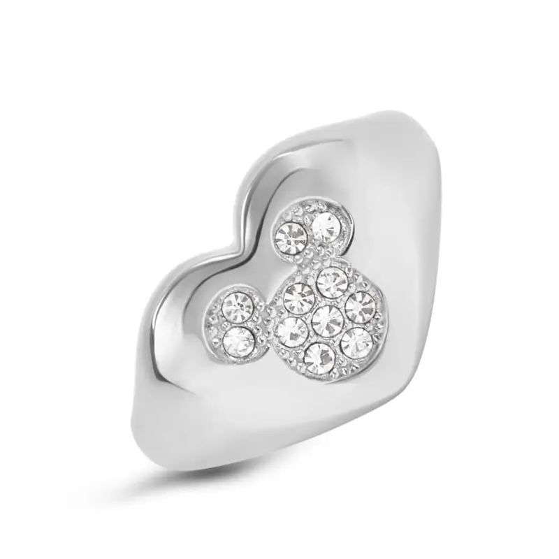 Anello Chevalier Mickey Mouse & Friends Acciaio Cristallo