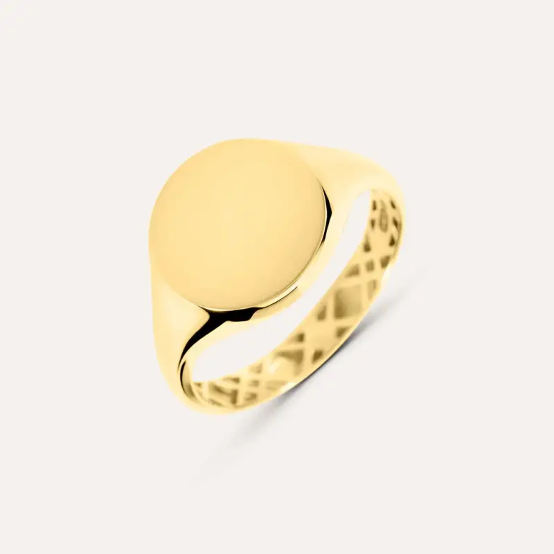 Anello Chevalier Oro Uomo Oro Giallo