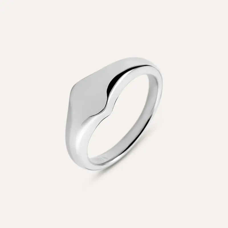 Anello Chevalier Silver Collection Argento Rodiato