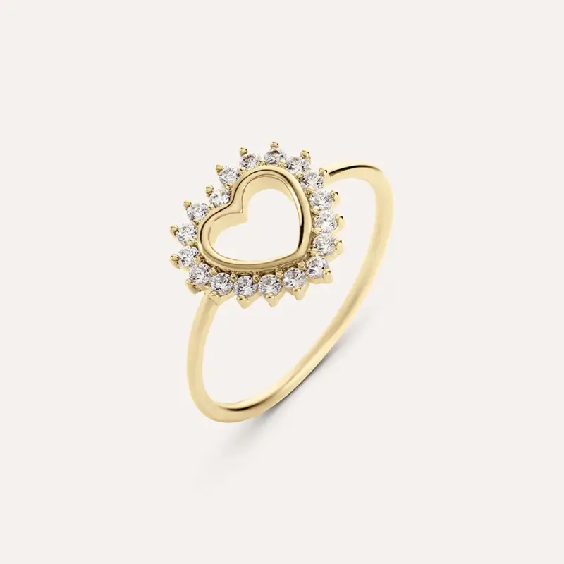 Anello Fantasia Golden Dream Placcato Oro Giallo Cubic Zirconia