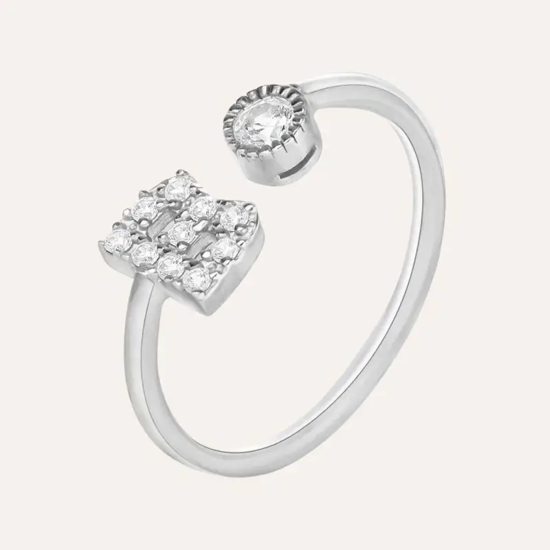 Anello Fantasia Silver Moments Argento Rodiato Cubic Zirconia