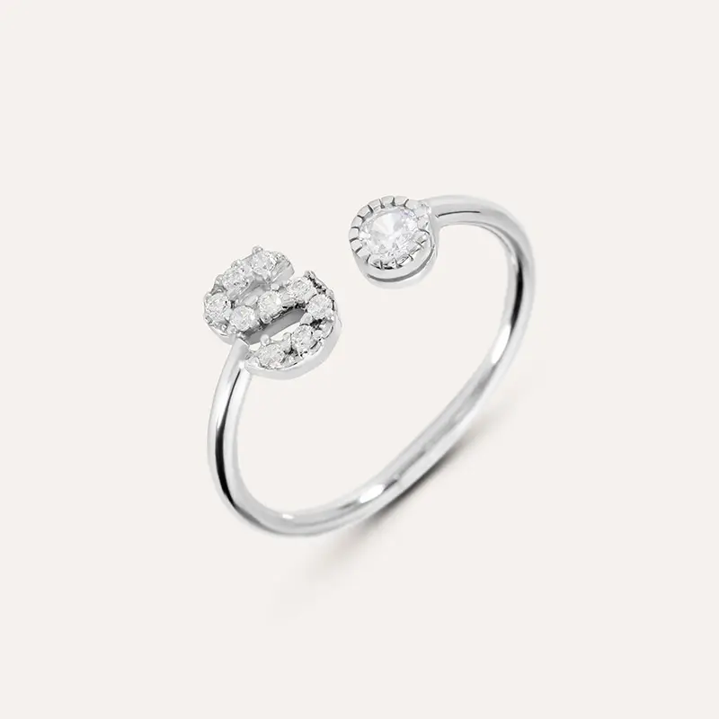 Anello Fantasia Silver Moments Argento Rodiato Cubic Zirconia