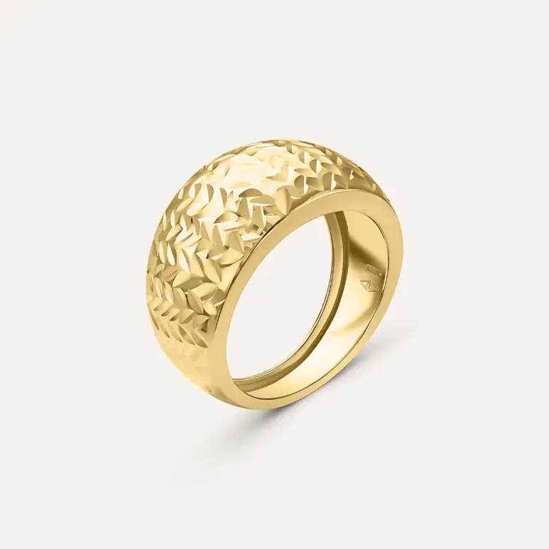 Anello Fascia Golden Lover Oro Giallo