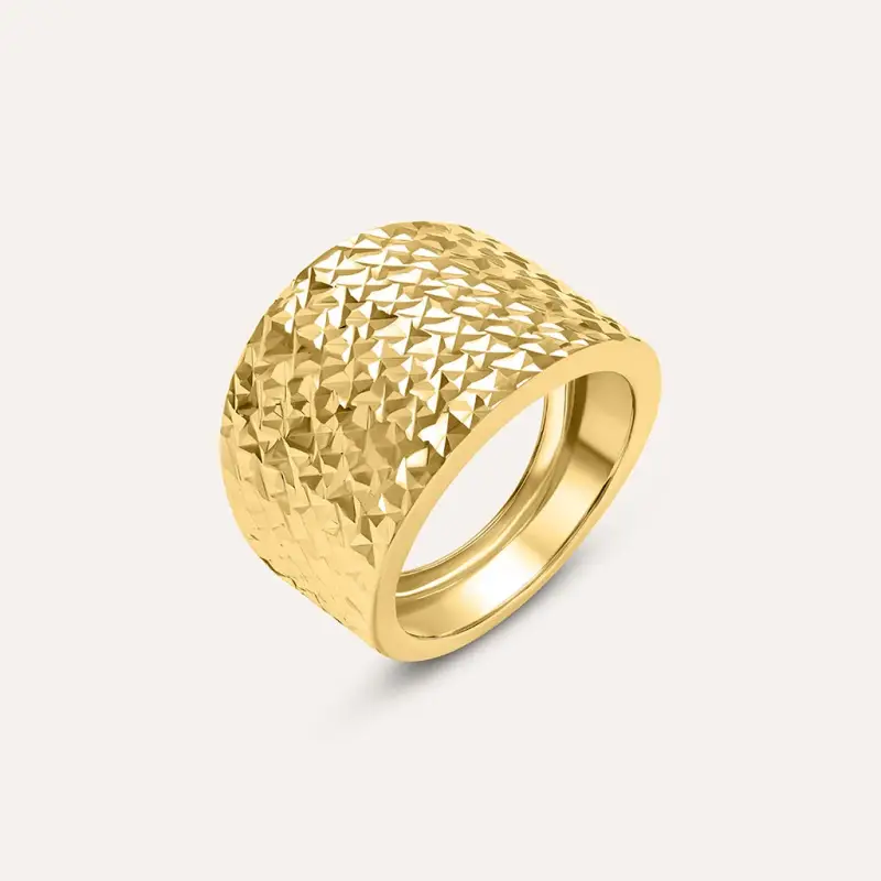 Anello Fascia Golden Lover Oro Giallo