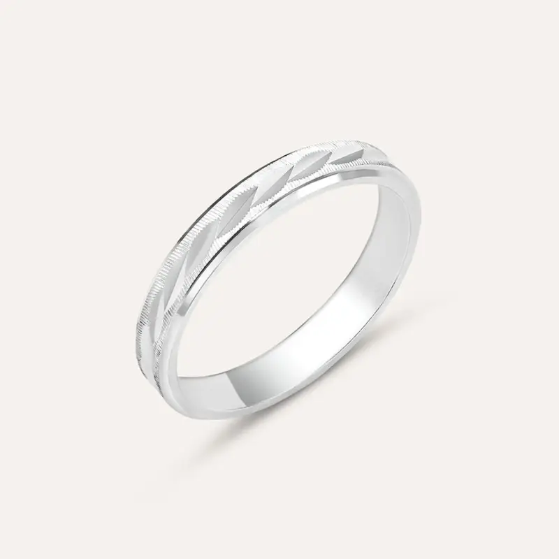 Anello Fedina Silver Collection Argento Rodiato