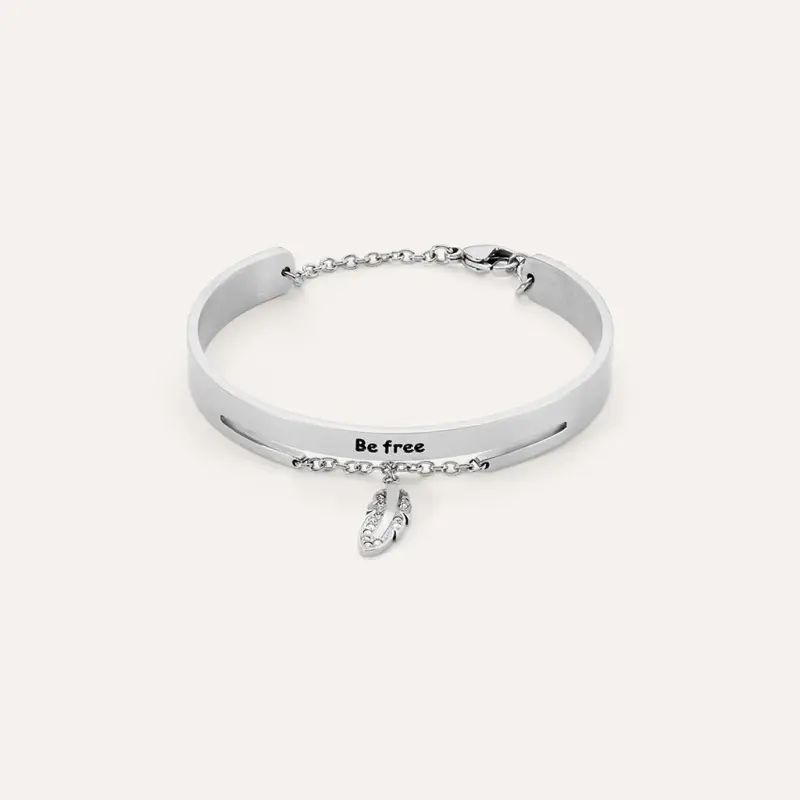 Bangle Sunrise Acciaio Cristallo