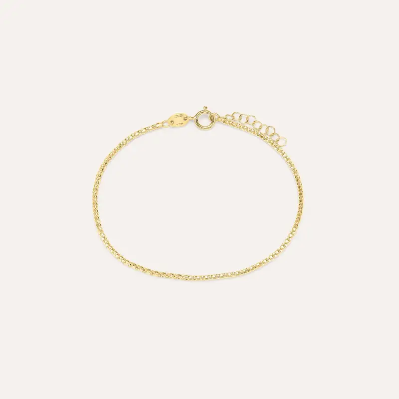 Bracciale Catena Baby Gold Oro Giallo