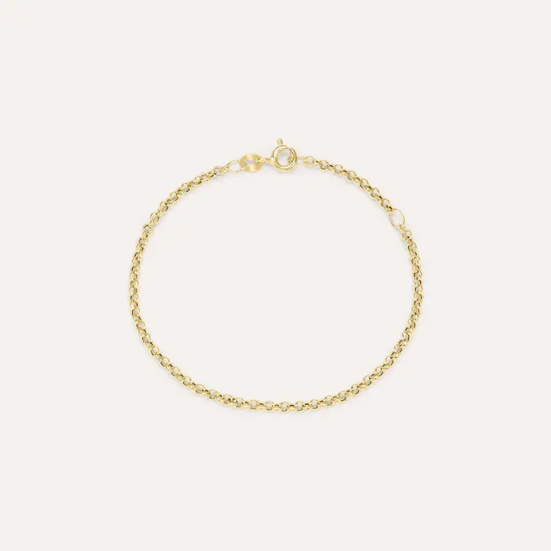 Bracciale Catena Baby Gold Oro Giallo