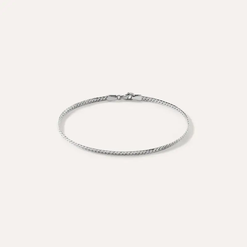 Bracciale Catena Colette Oro Bianco