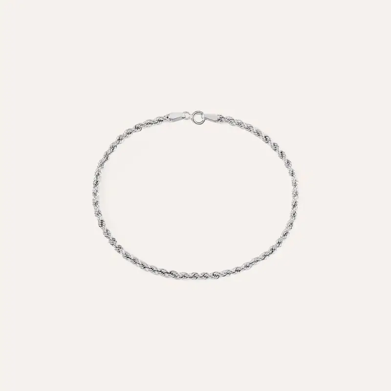 Bracciale Catena Colette Oro Bianco