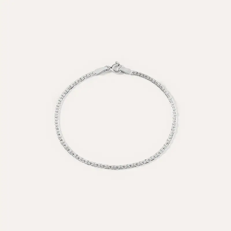 Bracciale Catena Colette Oro Bianco