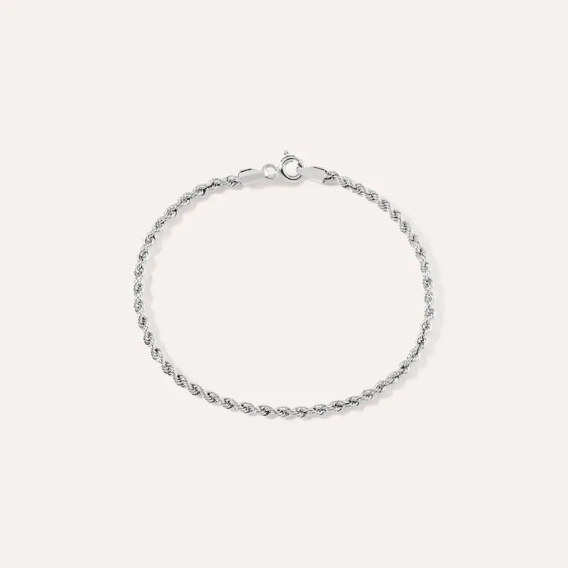 Bracciale Catena Colette Oro Bianco