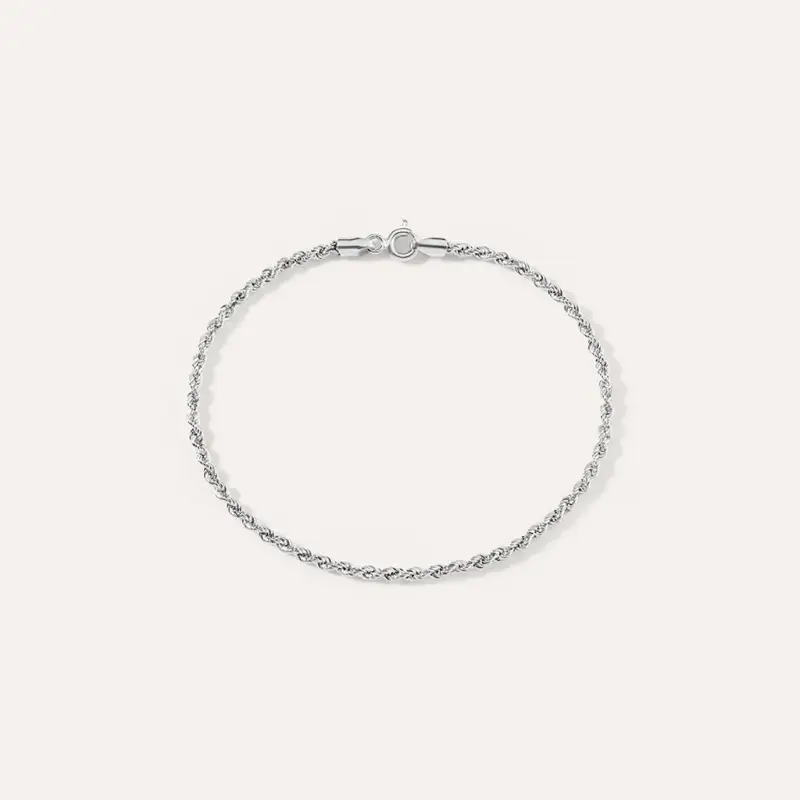 Stroili Bracciale Catena Colette Oro Bianco