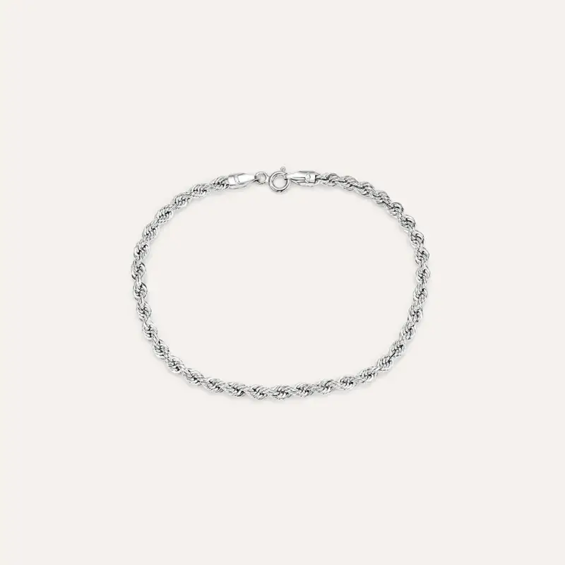 Bracciale Catena Colette Oro Bianco