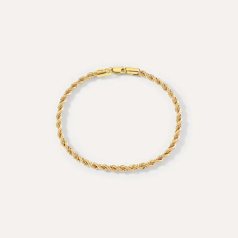Bracciale Catena Colette Oro Bicolore Giallo / Rosa