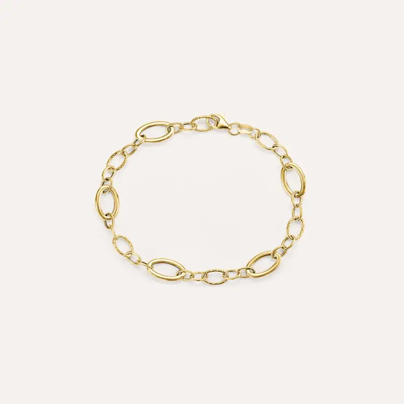 Bracciale Catena Gold Essence Oro Giallo