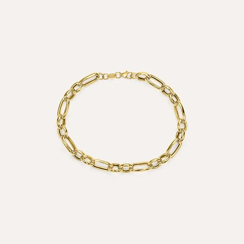 Bracciale Catena Gold Essence Oro Giallo