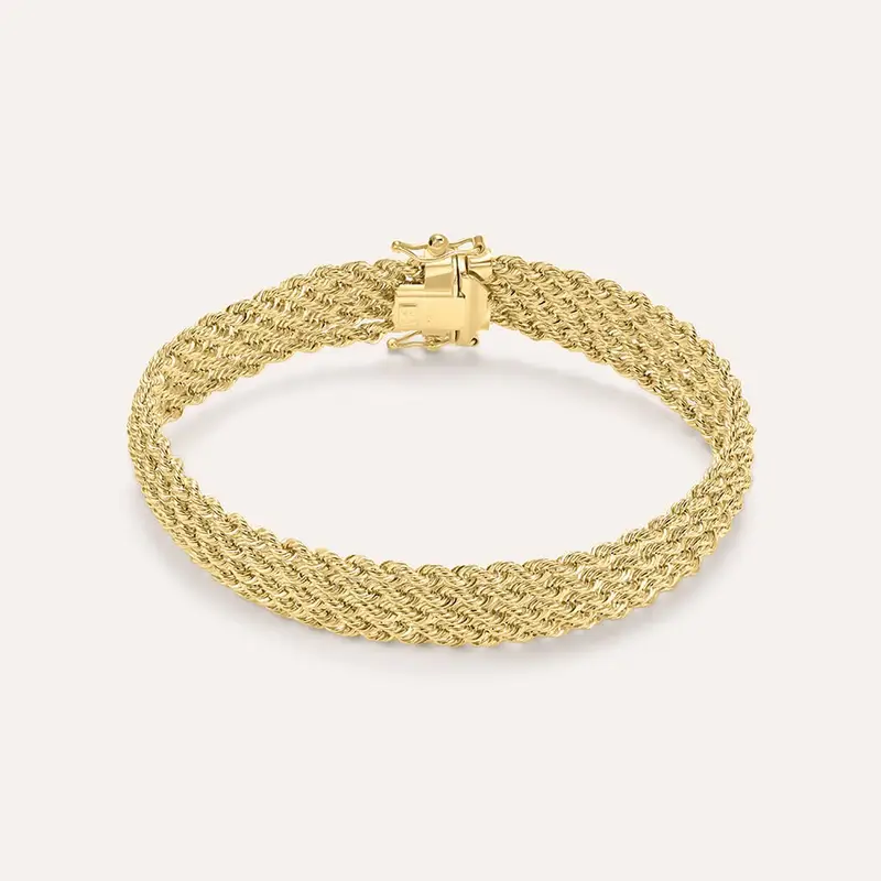 Bracciale Catena Gold Essence Oro Giallo