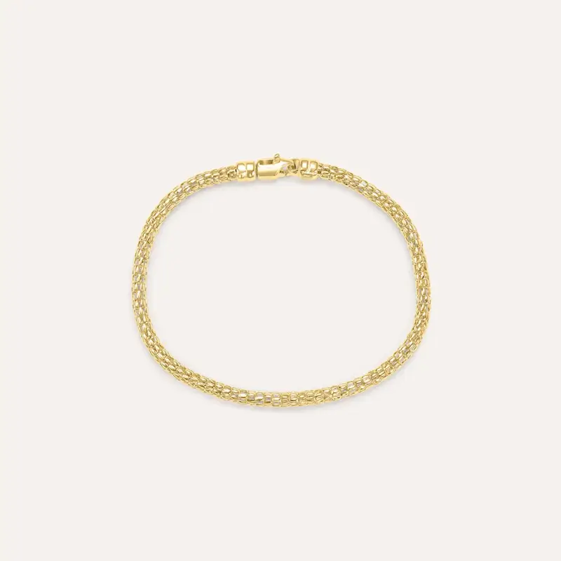 Bracciale Catena Gold Essence Oro Giallo
