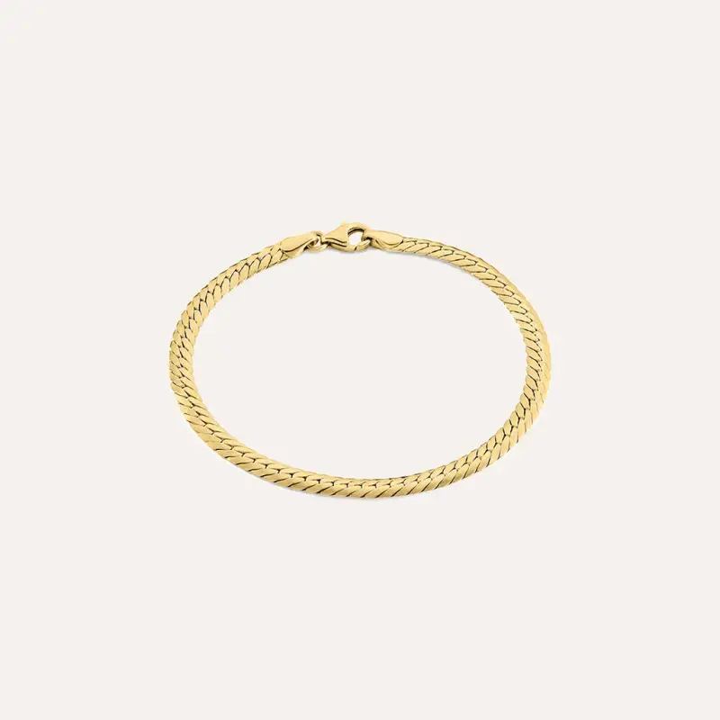 Bracciale Catena Gold Essence Oro Giallo