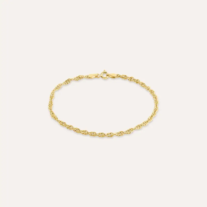 Bracciale Catena Gold Essence Oro Giallo