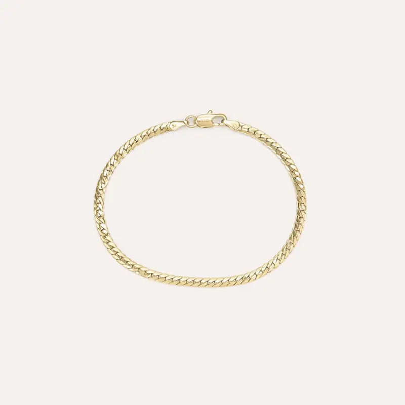 Bracciale Catena Golden Dream Placcato Oro Giallo