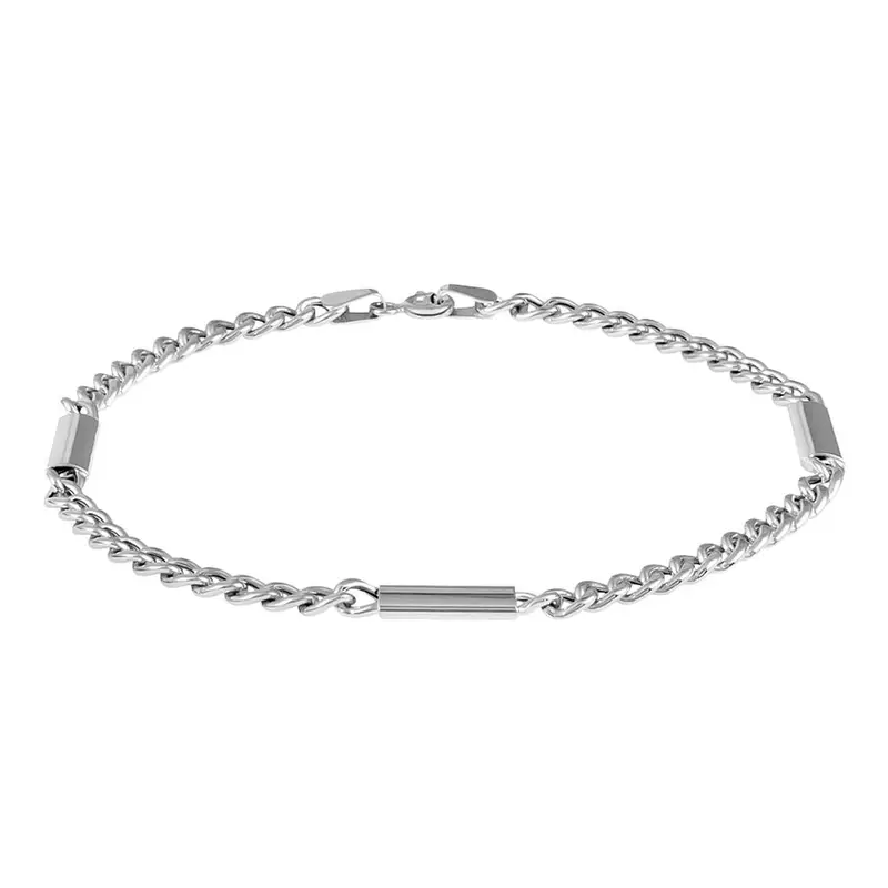 Bracciale Catena L homme Or Oro Bianco