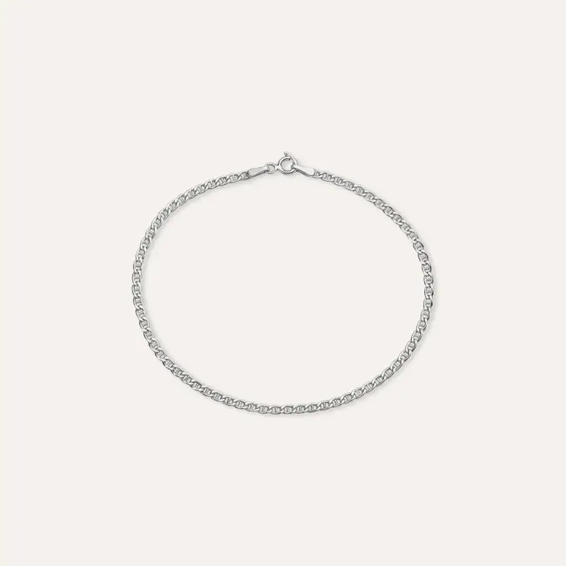 Bracciale Catena L homme Or Oro Bianco