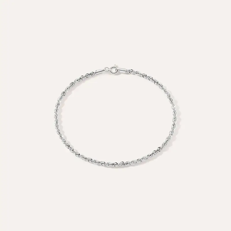 Bracciale Catena L homme Or Oro Bianco