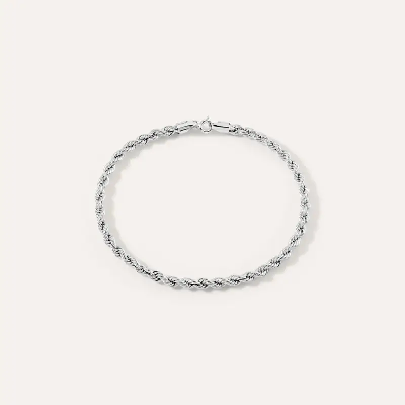 Bracciale Catena L homme Or Oro Bianco