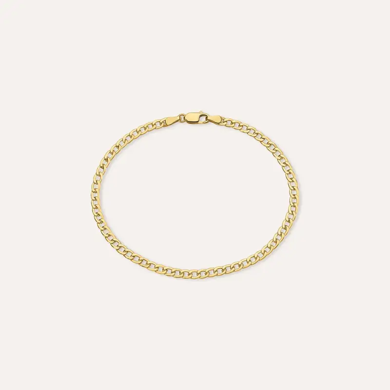 Bracciale Catena L homme Or Oro Giallo