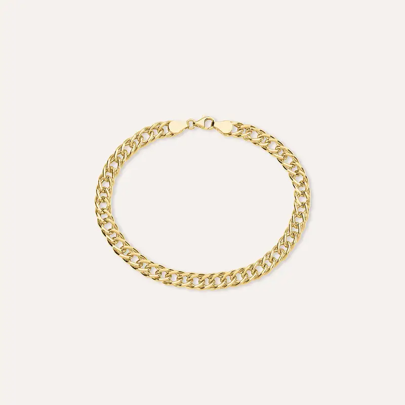 Bracciale Catena L homme Or Oro Giallo