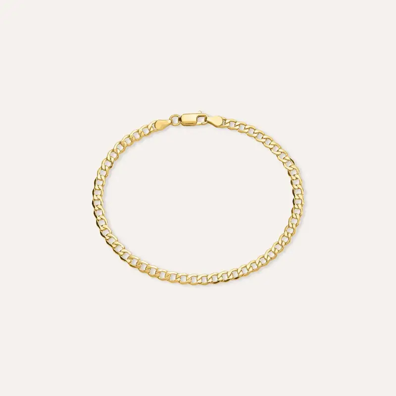 Bracciale Catena L homme Or Oro Giallo