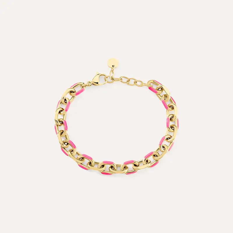 Bracciale Catena Lady Sweet Acciaio Dorato