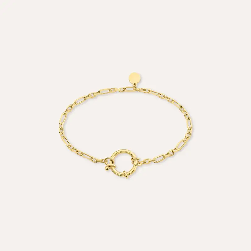 Bracciale Catena Love Beats Argento Dorato