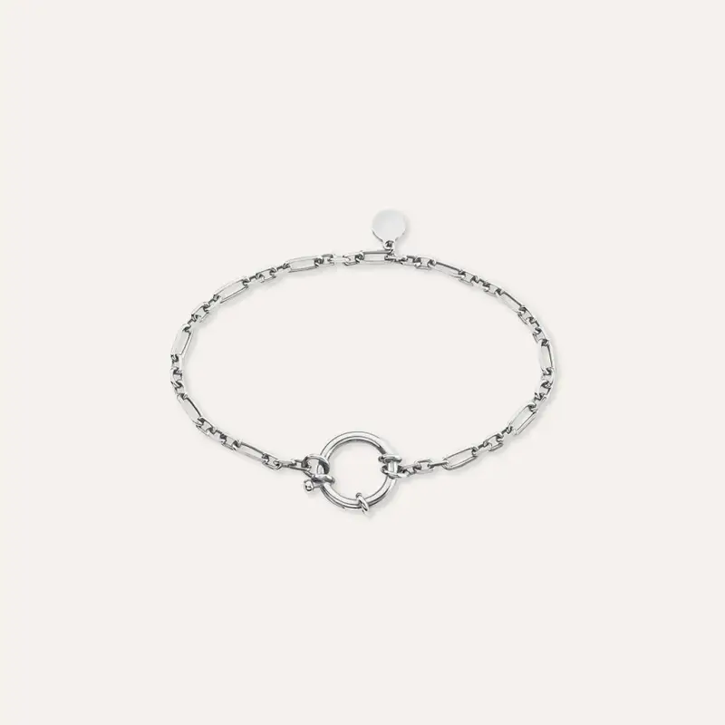 Bracciale Catena Love Beats Argento Rodiato