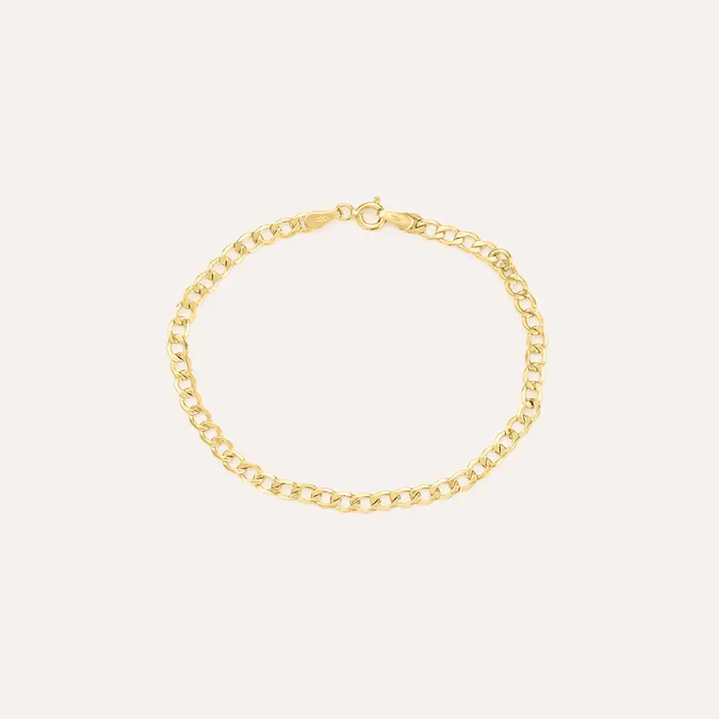 Bracciale Catena Mon Petit Oro Giallo