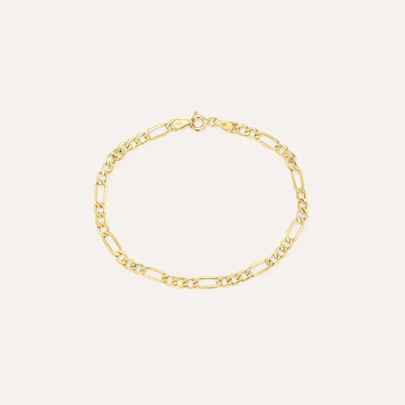 Bracciale Catena Mon Petit Oro Giallo