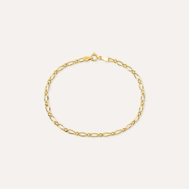 Bracciale Catena Oro Uomo Oro Giallo