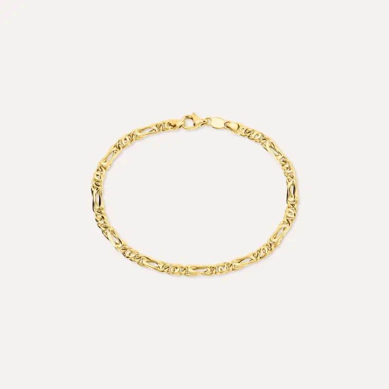 Bracciale Catena Oro Uomo Oro Giallo