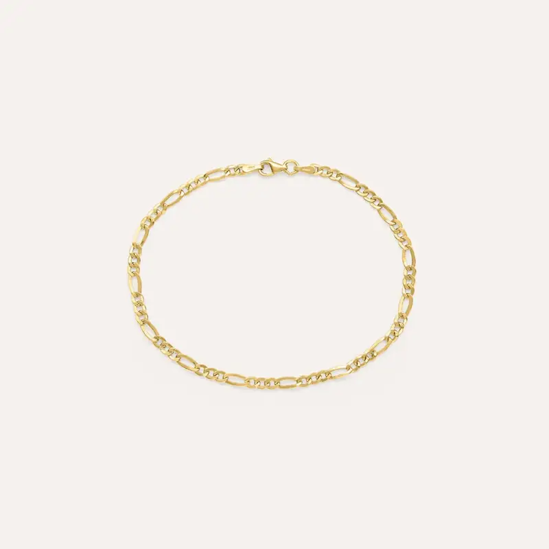 Bracciale Catena Oro Uomo Oro Giallo