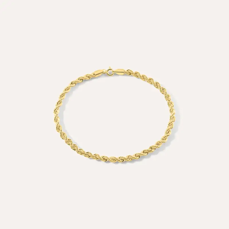 Bracciale Catena Oro Uomo Oro Giallo