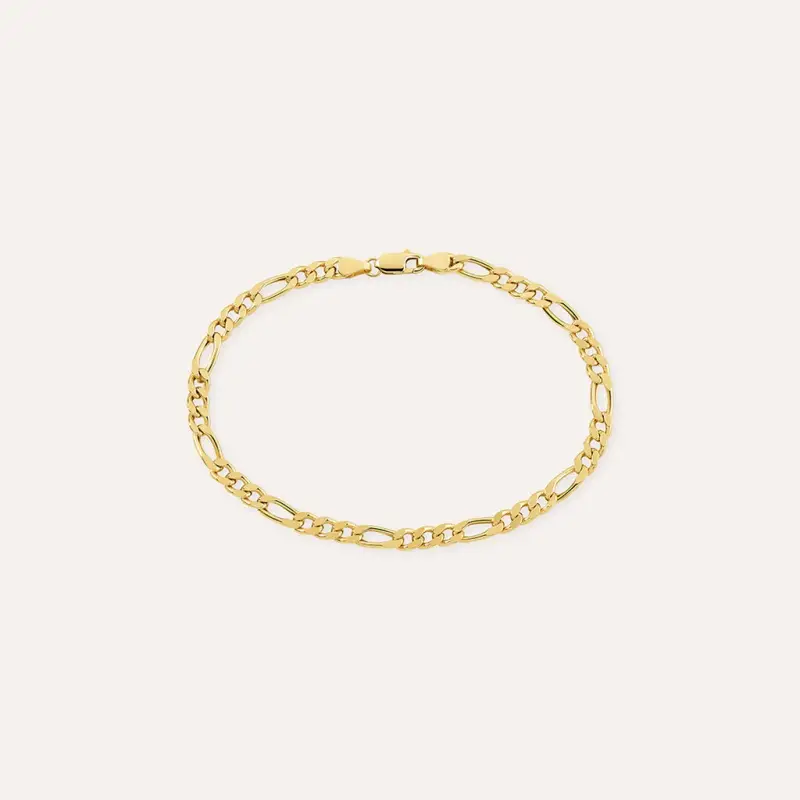 Bracciale Catena Oro Uomo Oro Giallo