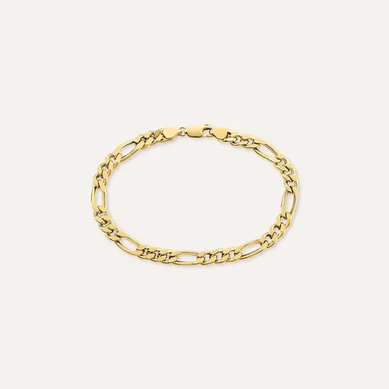 Bracciale Catena Oro Uomo Oro Giallo