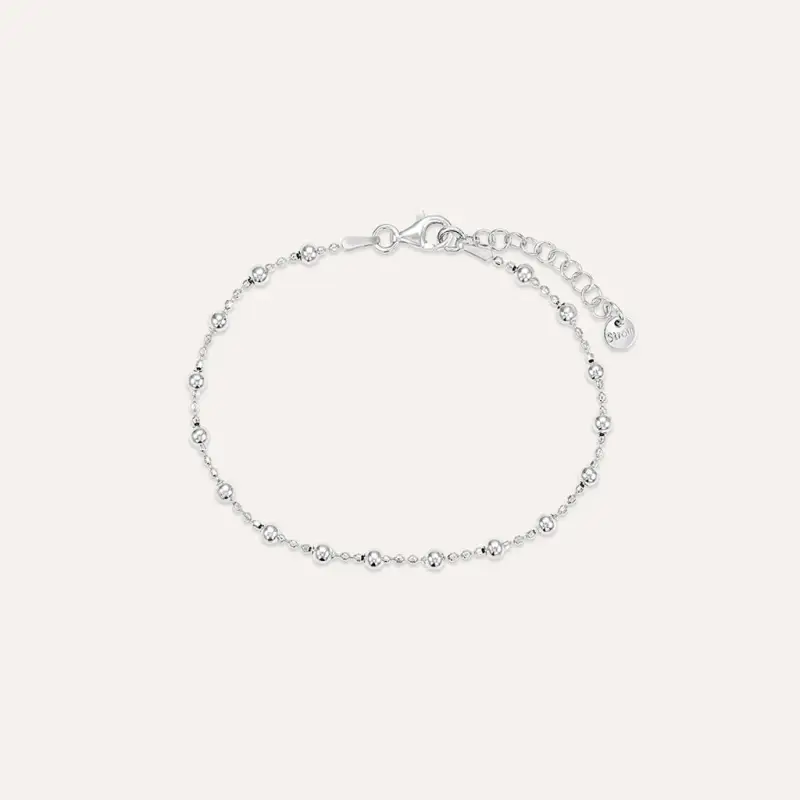 Bracciale Catena Silver Collection Argento Rodiato