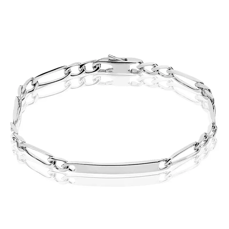 Bracciale Catena Silver Collection Argento Rodiato